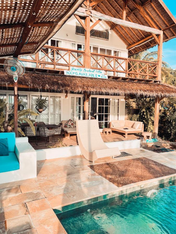 Serenity Luxurious Beachfront Villa & Spa With Private Infinity Pool, 8 Guests Gili Air Exterior foto