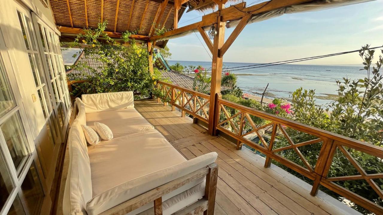 Serenity Luxurious Beachfront Villa & Spa With Private Infinity Pool, 8 Guests Gili Air Exterior foto